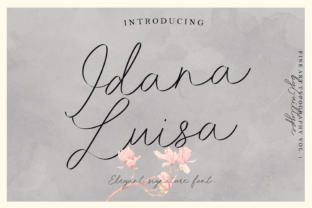 Idana Luisa: A Classy, Modern Handwritten Font for Feminine Design