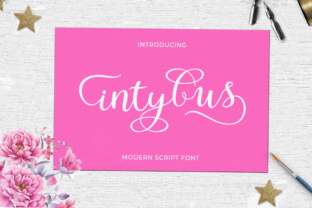 Intybus Script: A Modern, Feminine Touch for Creative Expression