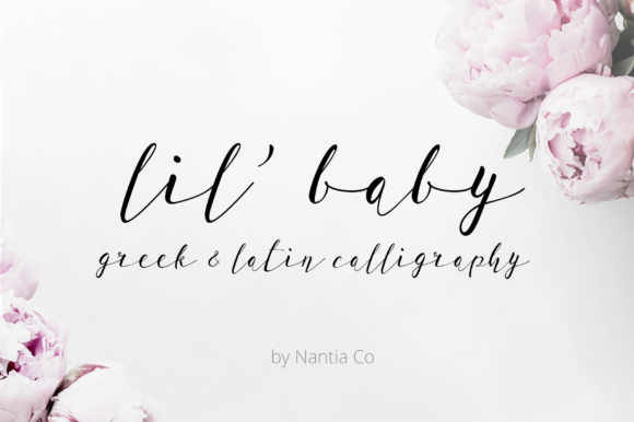 Lil Baby Script: A Romantic Calligraphy Font for Modern Design