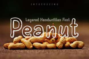 Peanut: A Crispy Hand-Drawn Font