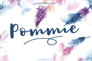 Pommie: The Modern Chic Script Font for Every Creative Need