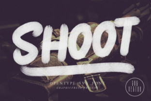 Shoot: A Bold SVG Font for Urban Design