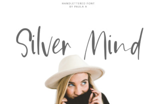 Silver Mind: A Modern Hand-Lettered Script Font for Elegant Design