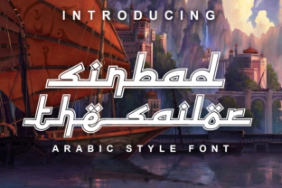 Sinbad the Sailor: A Bold Arabic-Style Font for Creative Projects
