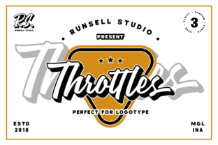 Throttles: The Perfect Font for Logos and More